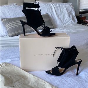 Loeffler Randall suede heel
